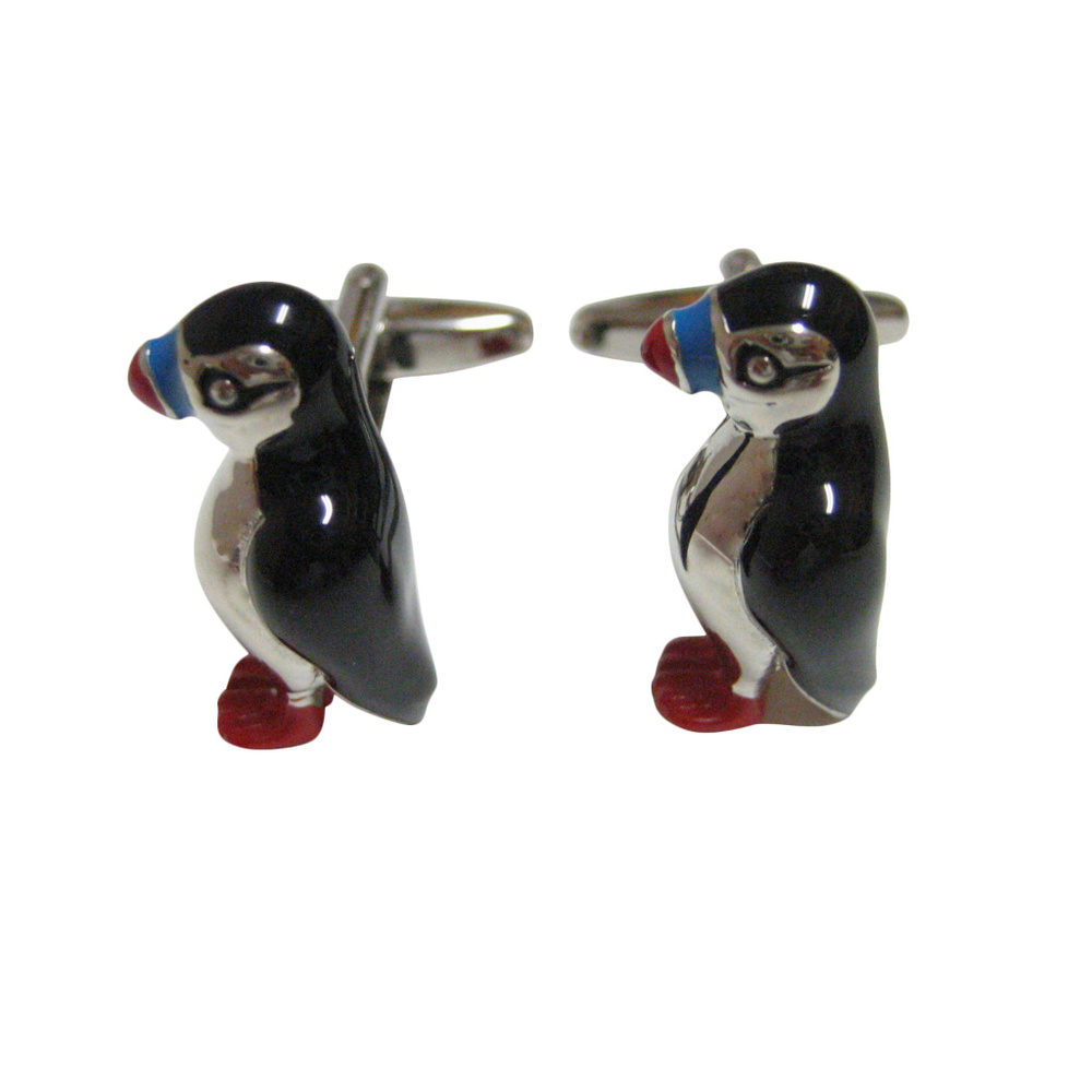 Puffin Bird Cufflinks